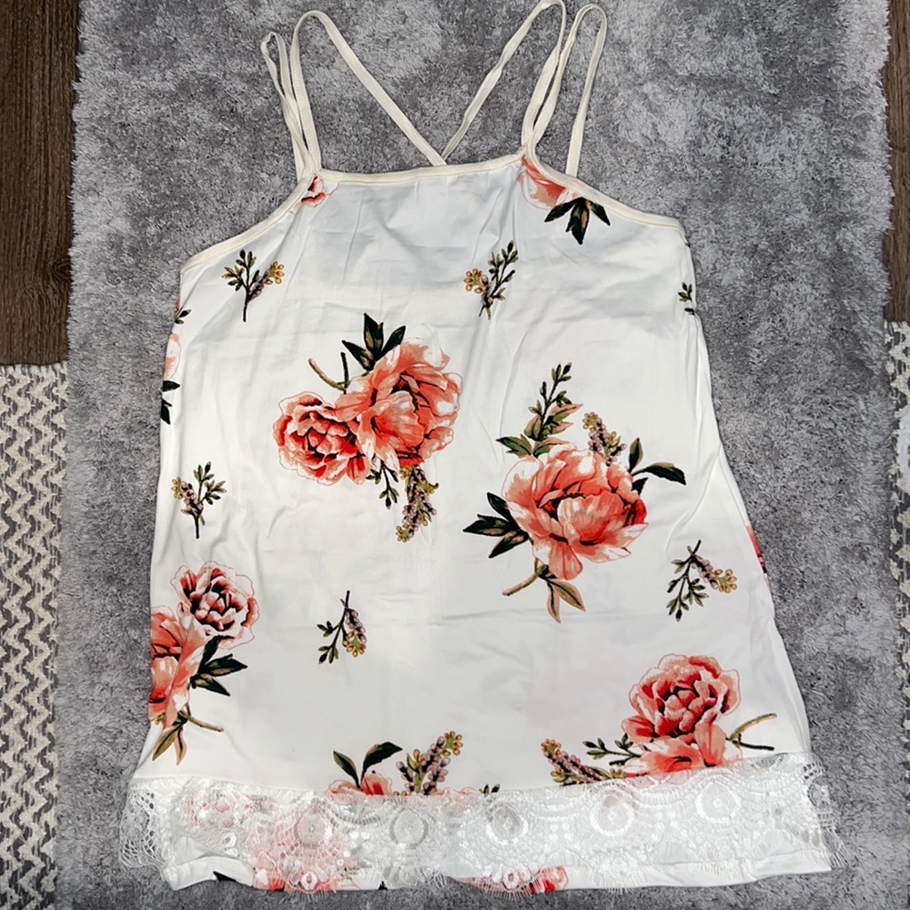 Floral Tank Top